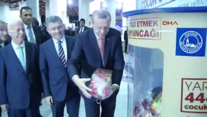 Erdoğan Suriyeli Çocuklar İçin Oyuncak Kampanyası'na Katıldı