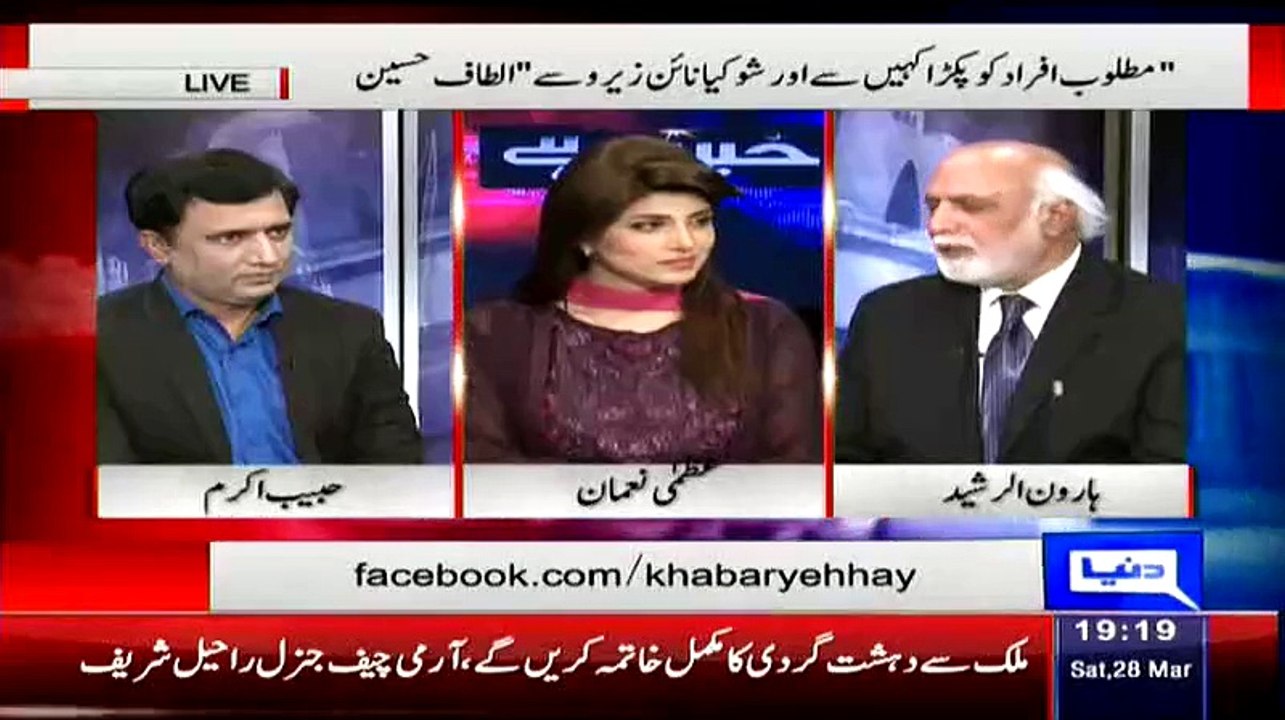 More Than 90% Target Killers From MQM - Haroon Rasheed