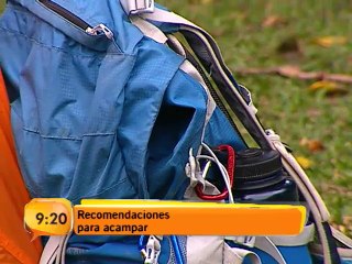 Recomendaciones para acampar correctamente y disfrutar de la naturaleza