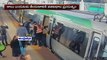 Commuters Push Train To Free Trapped Passenger In Perth, Australia (29 - 03 - 2015)