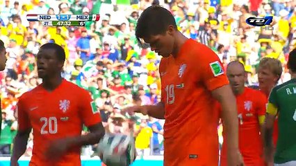 Gol México 1 - Holanda 2