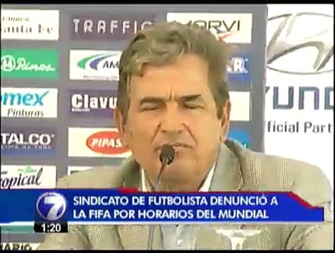 Piden cambiar horario de dos partidos de la selección nacional en el Mundial