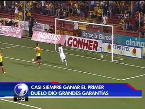 Un 58% de los equipos que han ganado la ida se coronan campeones nacionales