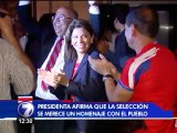 Presidenta Chinchilla planea un homenaje para la Sele