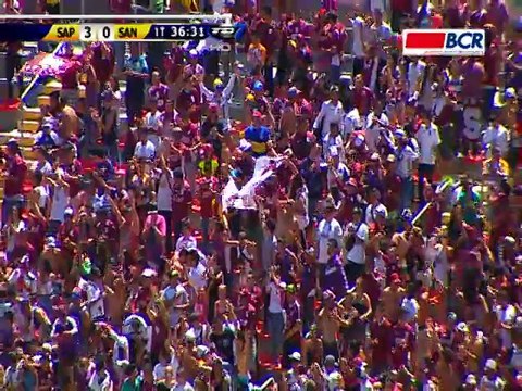 Gol - Saprissa 3 - Santos 0