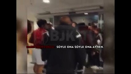 Emre Belözoğlu'nun Bilic'i tehdit etmesi