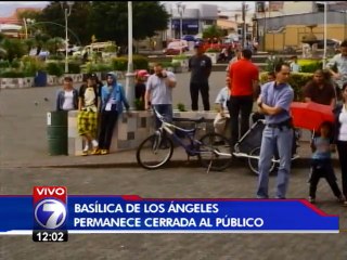 Hombre entró de rodillas a Basílica de Los Ángeles y se quitó la vida frente al altar