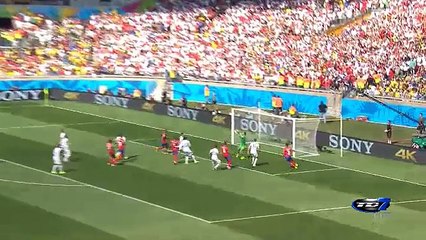 Costa Rica empata 0-0 ante Inglaterra al final del primer tiempo