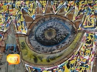 Exhibición de esculturas permite al público interactuar y divertirse