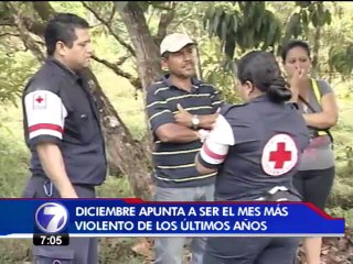 Diciembre apunta a ser el mes más violento de los últimos años