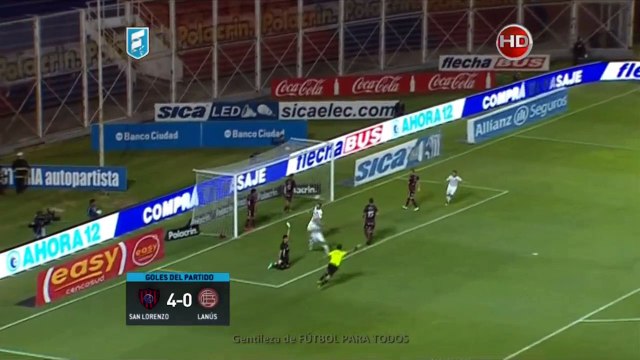 San Lorenzo 4 Lanus 0 - Primera Division 2015 - Fecha 7