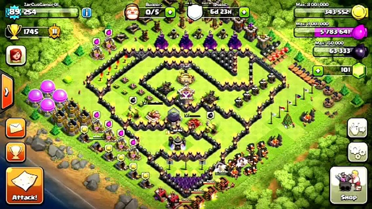 [TOP 10] DES VILLAGES LES PLUS WTF DU MOMENT -Clash Of Clan