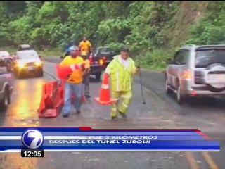 Tránsito no descarta cierres preventivos en Ruta 32