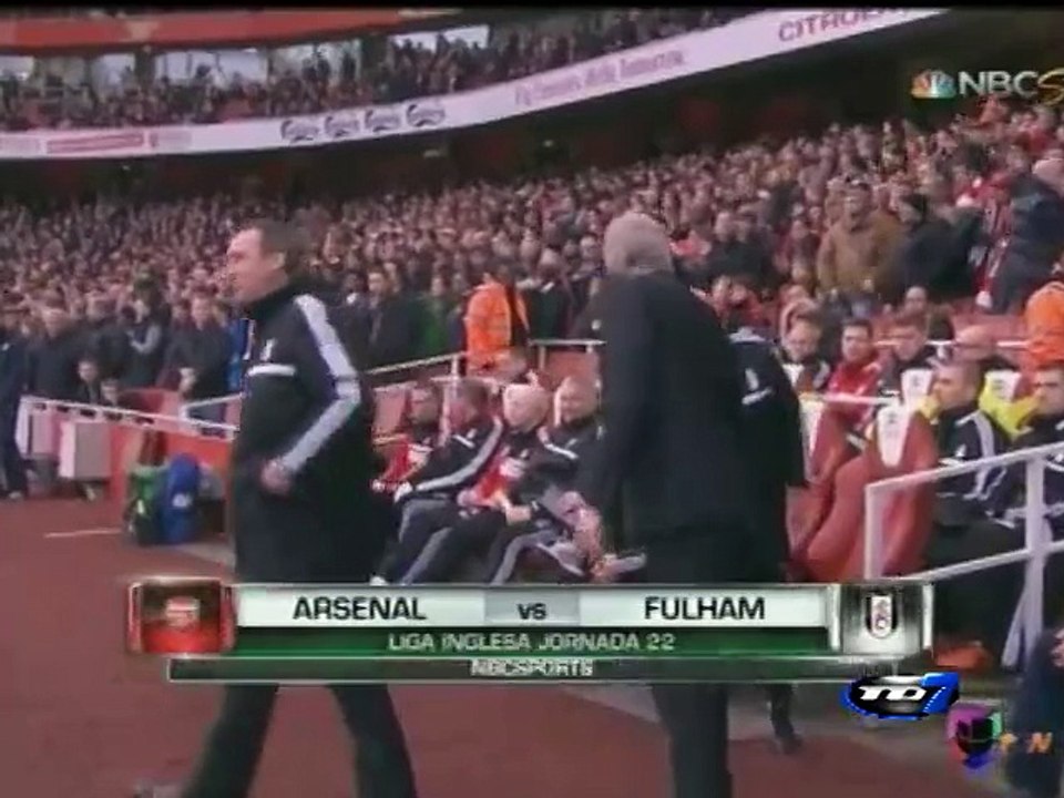Arsenal 2 - Fulham 0