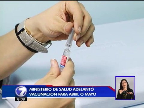 Salud adelantará la vacunación contra el virus de la influenza