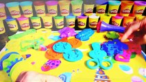 Kids Tube Play Doh SUPER Rainbow Value Pack Disney Pixar Cars 2 Mater Ivan Play Dough Hair