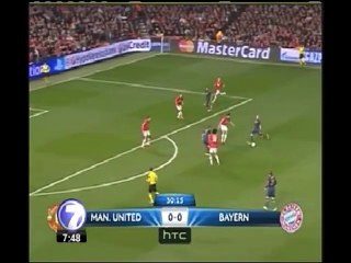 Igualdad en Old Trafford entre Manchester United y Bayern Múnich (1-1)