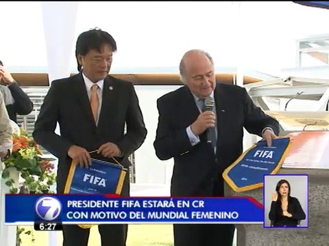 Eduardo Li y Joseph Blatter hablarán de nuevos proyectos en Costa Rica