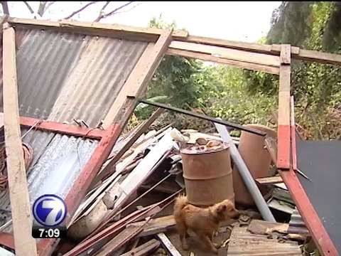 Tornado afectó varias casas en Paso Hondo de San Antonio de Escazú