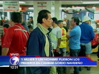 Dos personas ya cambiaron fracciones del gordo navideño