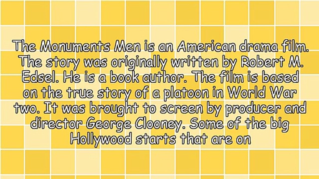 The Inspiration Of The Film The Monuments Men