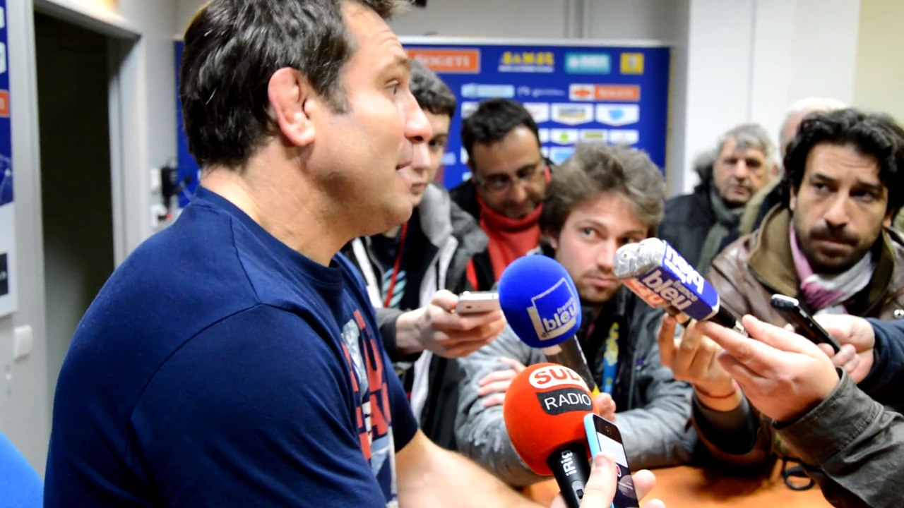 Fabrice Landreau après Grenoble-Castres (12-16)