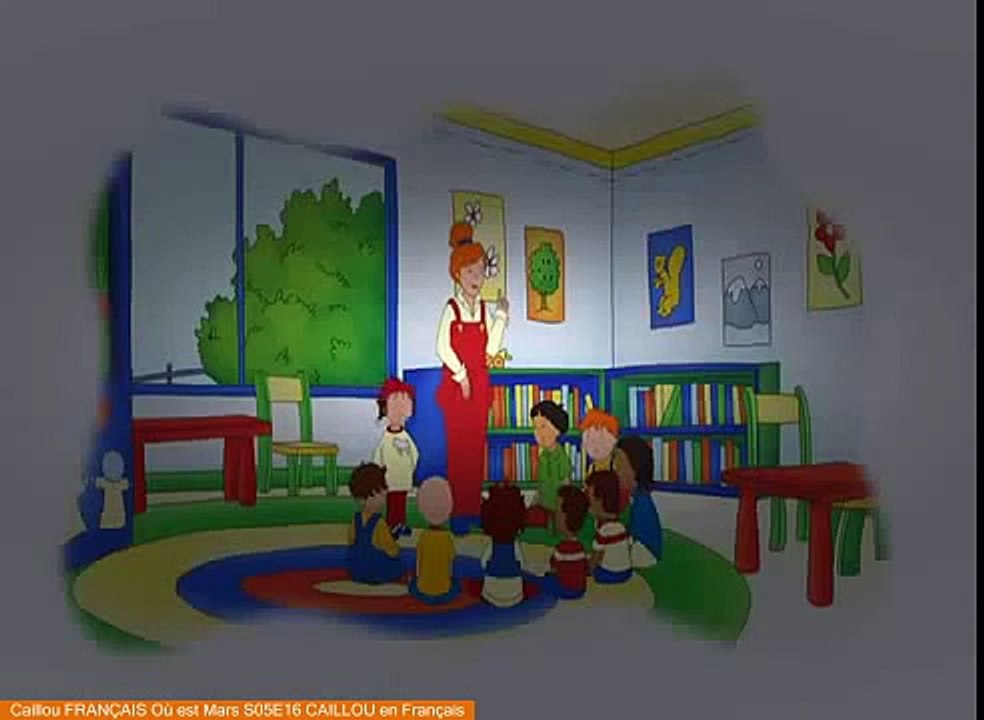 Caillou FRANÇAIS Où est Mars S05E16 CAILLOU en Français