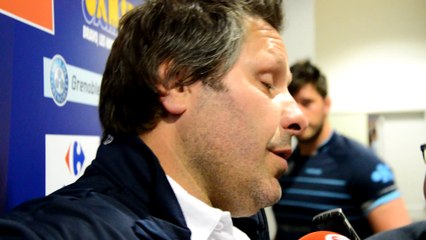 Mauricio Reggiardo après Grenoble-Castres (12-16)