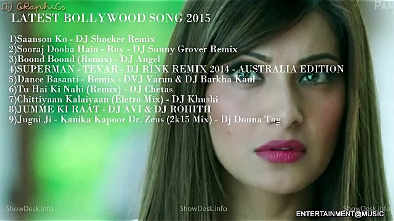 Hindi remix song 2015 January ☼ Nonstop Dance Party DJ Mix No.9.2. HD