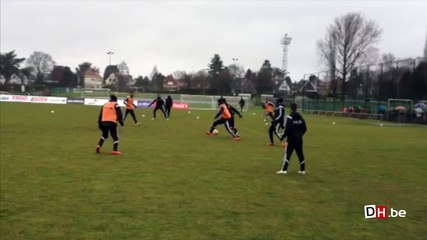 Les Diables rouges préparent la rencontre face à Israël