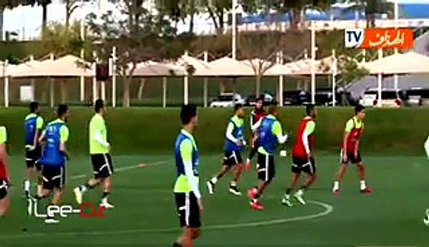Algérie vs Oman - séance d'entrainement de l'équipe nationale algérienne