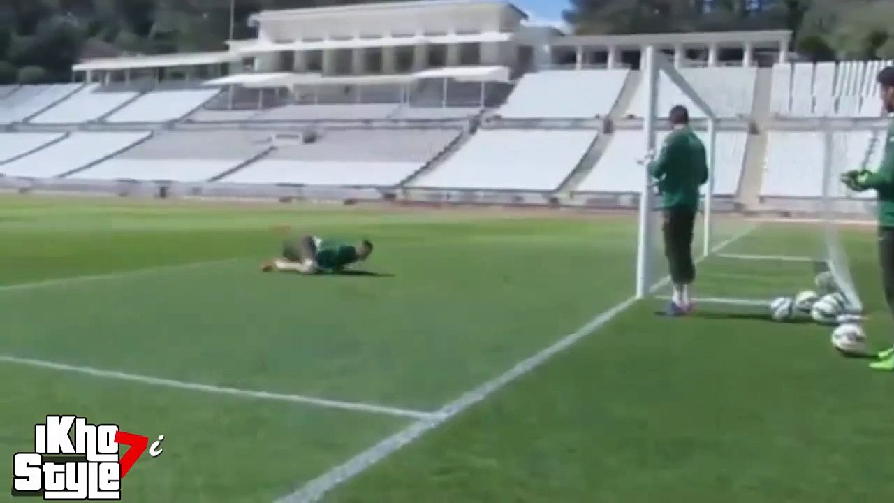 Cristiano Ronaldo Great Goal in Portugal training 2015