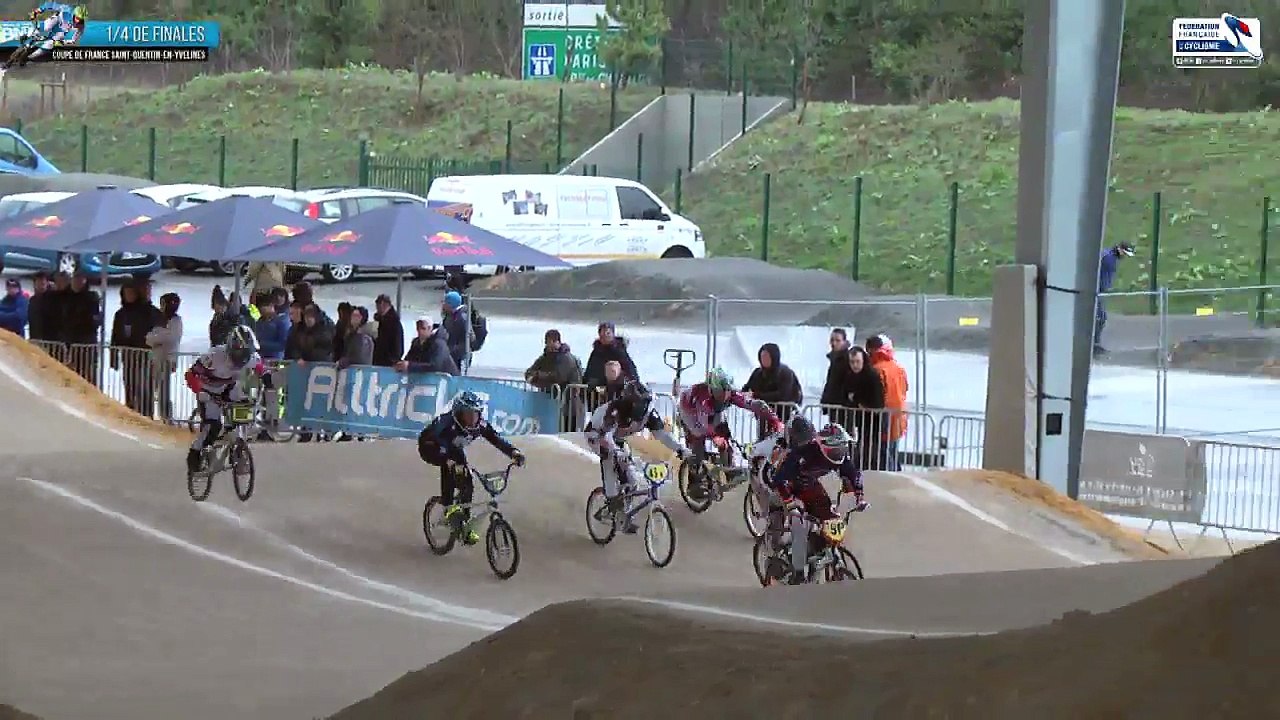 REPLAY 1/4 DE FINALES DIMANCHE MATIN  LIVE COUPE DE FRANCE BMX À SAINT-QUENTIN EN YVELINES 28 ET 29 MARS 2015