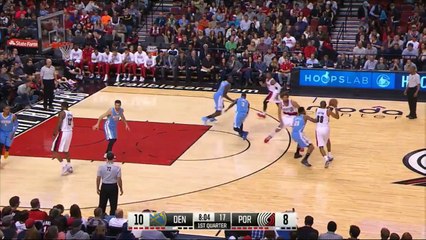 Nicolas Batum face aux Nuggets