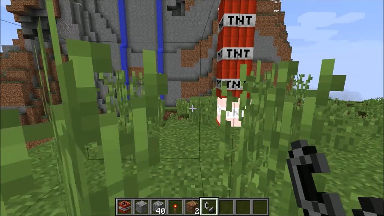 minecraft mountain destoryed