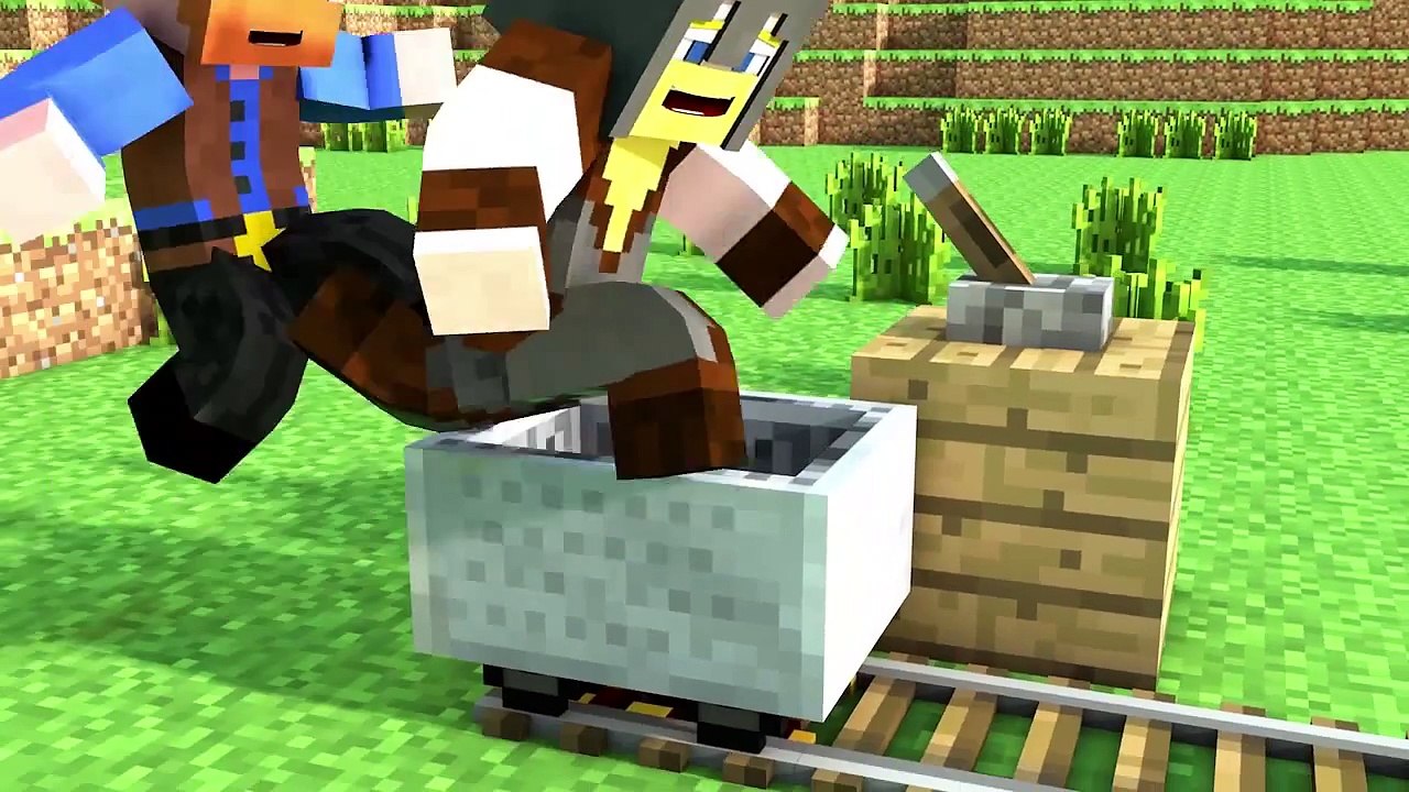 Minecraft Beast Battle_ MANTIS vs DUMB & DUMBER (Orespawn Mod)