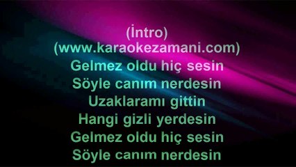 Aslı Hünel - Kalbim Seni Özler - (2012) TÜRKÇE KARAOKE