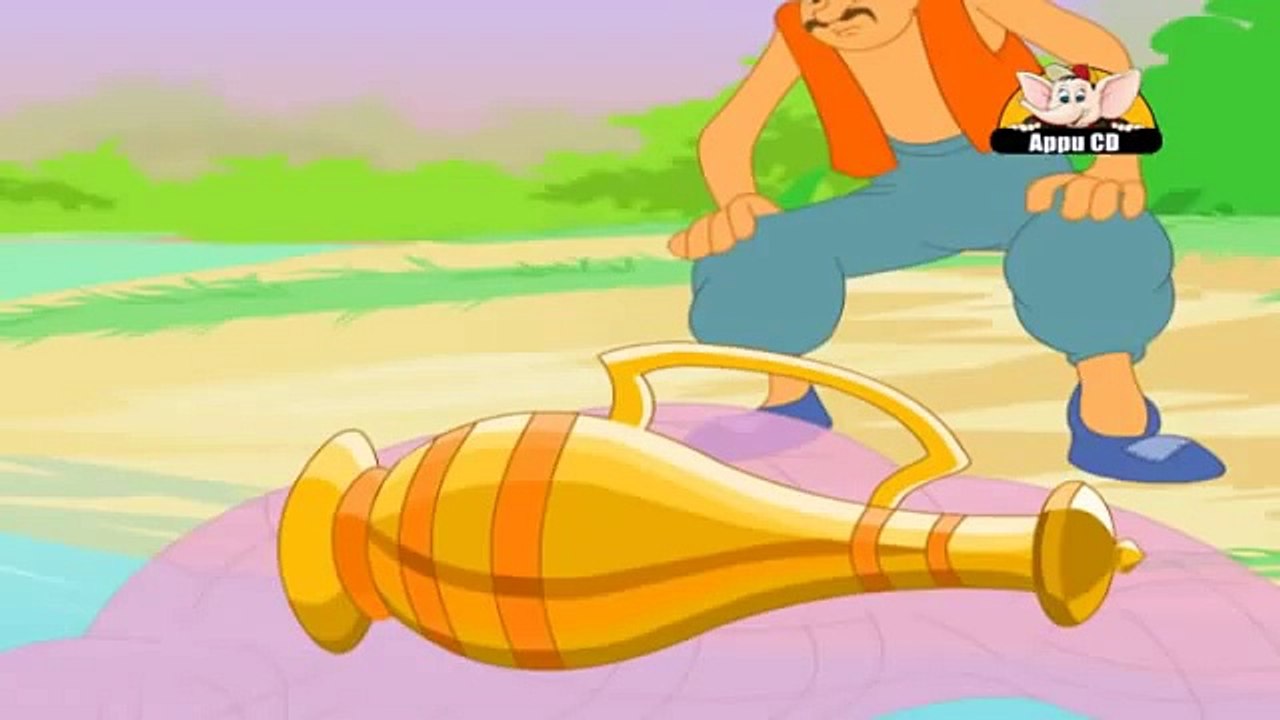 Arabian Nights in Hindi - Fisherman and Jinn