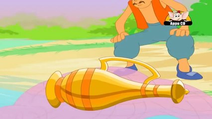 Arabian Nights in Hindi - Fisherman and Jinn