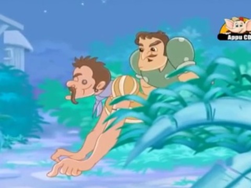 Tenali Raman outwits the thieves in Hindi