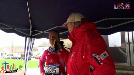 Interview de la vainqueur femme du 24 km