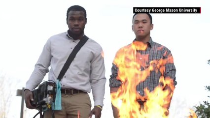 a device that puts out fires