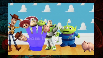 Toy Story Cartoon Finger Family Nursery Rhymes - Rhymes For Children