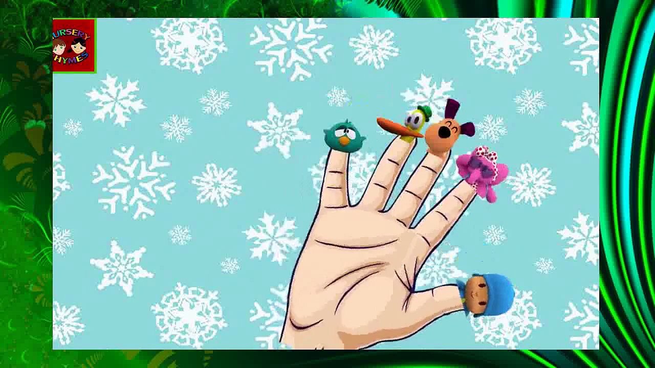 POCOYO Cartoon Finger Family Nursery Rhymes For Children - Pocoyo Nursery Rhymes Collection
