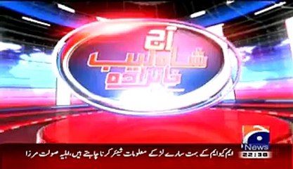Aaj Shahzaib Khanzada Ke Saath – 30th March 2015 p2