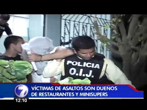 OIJ de Limón detuvo banda vinculada con asaltos a comercios chinos