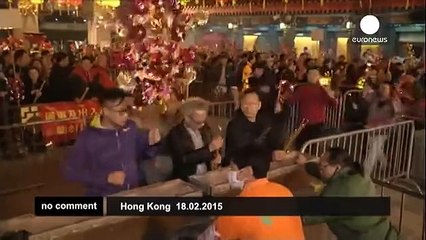Hong Kong celebrates Lunar New Year - no comment
