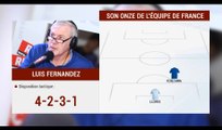 Luis Attaque / Le Onze de Luis Fernandez pour l'Equipe de France