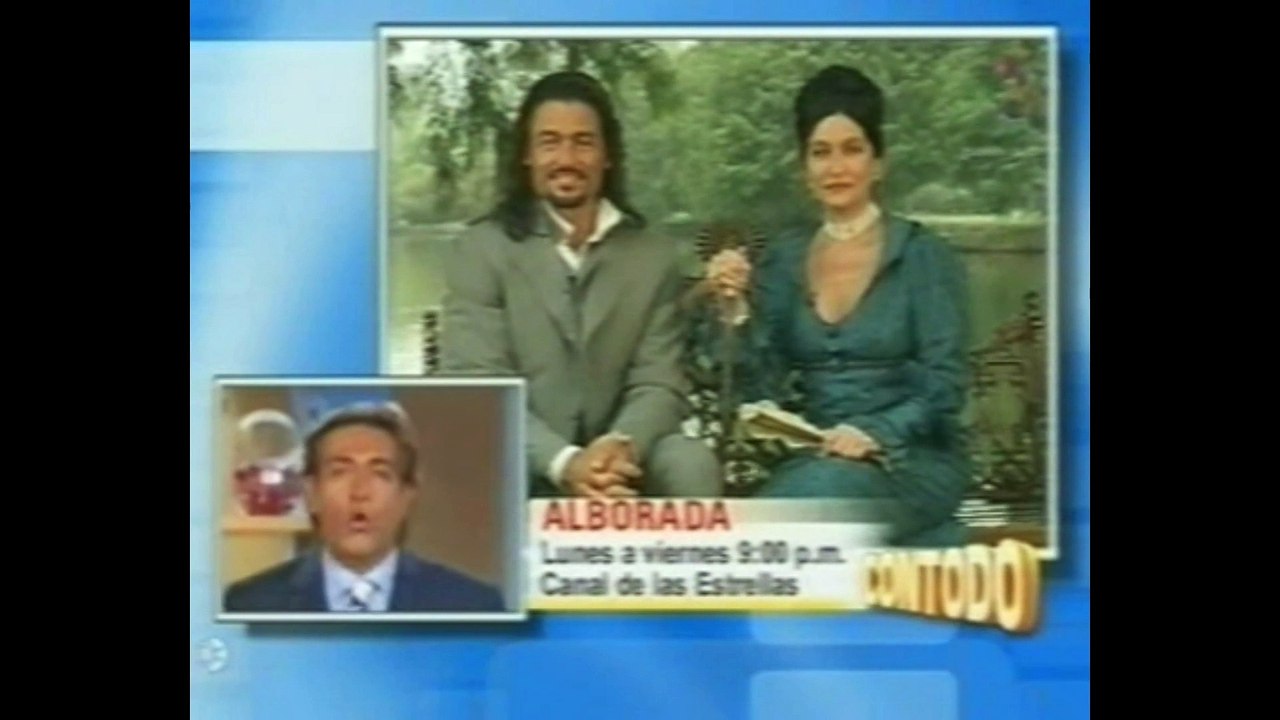 FERNANDO COLUNGA en entrevista ConTodo grabando Alborada