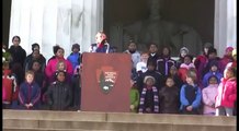 Students remember 'I have a dream' speech